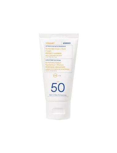 KORRES Yoghurt Face + Eyes Sunscreen Spf 50 Nude