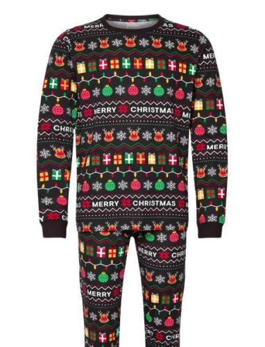 Christmas Sweats The Joyful Christmas Pyjamas Svart