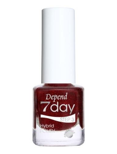 Depend Cosmetic 7Day Hybrid Polish 70126 5 Ml Röd