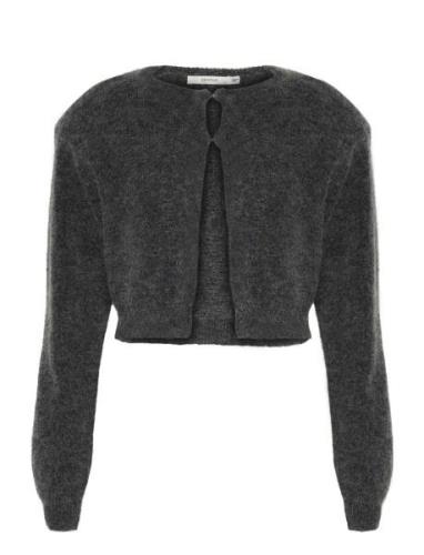 Gestuz Debbiegz Short Cardigan Grå