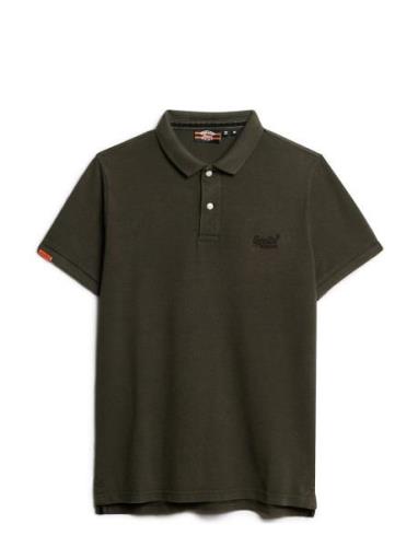 Superdry Vint Destroy Polo Grön