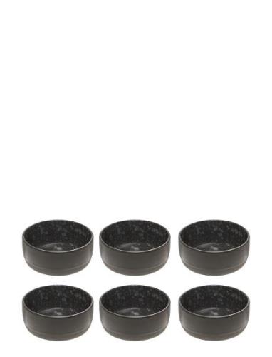 Aida Raw Nordic Black - Bowl D13,5 X H6 Cm 6 Pcs Svart