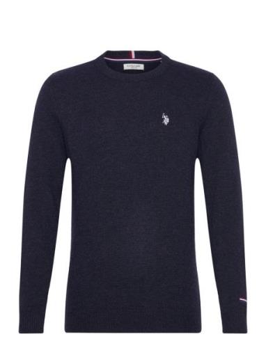 U.S. Polo Assn. Ketil Reg Lw Uspa M Knit Marinblå