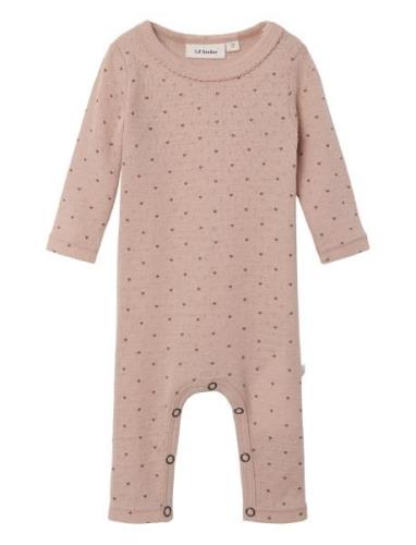 Lil'Atelier Nbfnava Ls Slim Wool Suit Lil Rosa