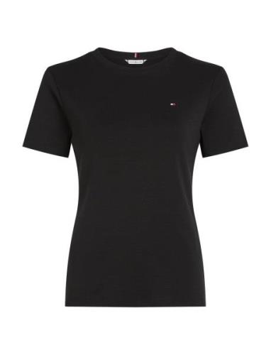 Tommy Hilfiger Slim Cody C-Nk Ss Svart