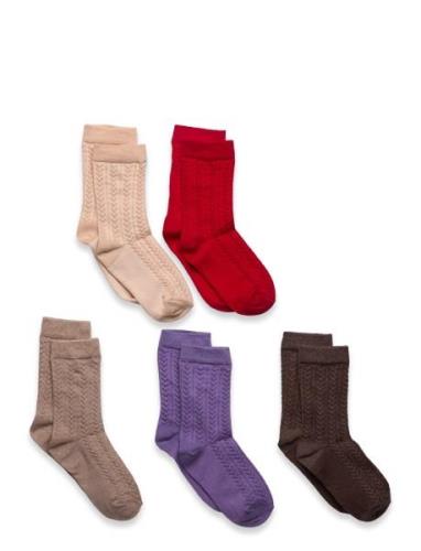 Minymo Socks W. Knit Multi/patterned