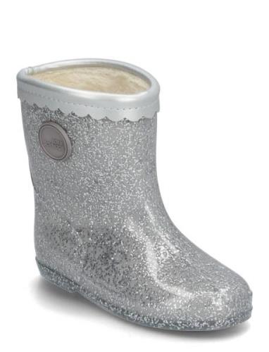 Sofie Schnoor Baby And Kids Mellysk Rubber Boot W. Liining Grå