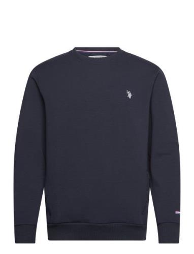 U.S. Polo Assn. Kuno Reg Cw Uspa M Sweat Marinblå