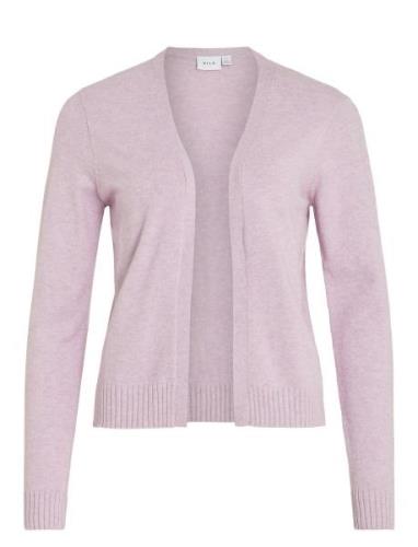 Vila Viril Short L/S Knit Cardigan-Noos Rosa