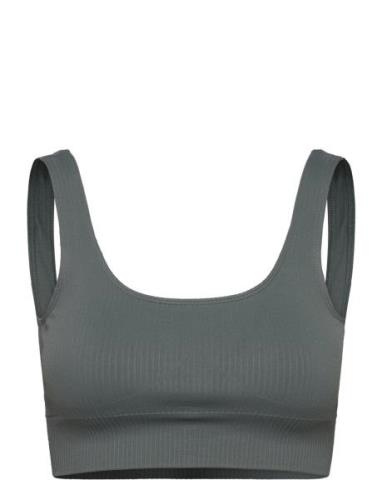 Aim´n Ribbed Seamless Bra Grön