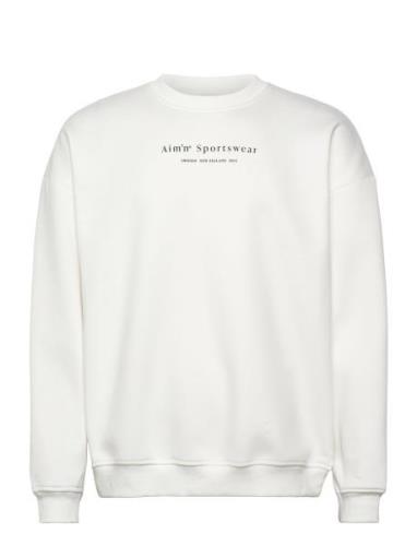 Aim´n Serif Sweatshirt Vit