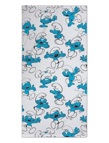 Björna Smurf Towel Multi/patterned