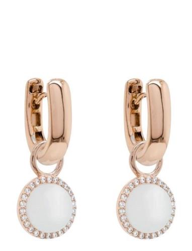 Marmara Sterling Goldplated Mother Of Pearl Earrings Guld