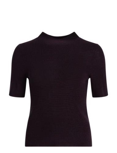 Ivo Nikkolo Viscose-Blend Knit Top, Kibri Lila