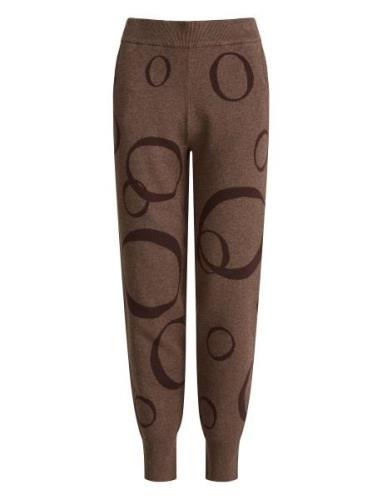 Ivo Nikkolo Knitted Trousers, Tandrell 1 Brun