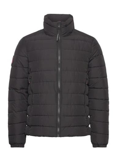 Superdry Fuji Emb Padded Jacket Svart