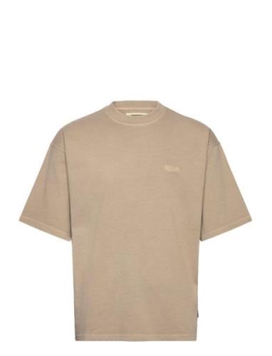 Woodbird Wbbeam Washed Home Tee Beige