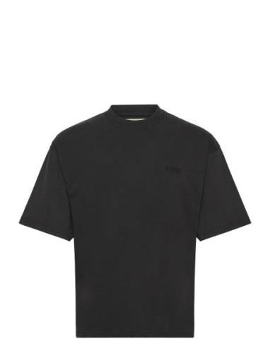 Woodbird Wbbeam Washed Home Tee Svart