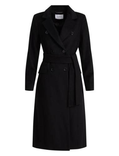 Ivo Nikkolo Wool Coat, Cadeo Svart