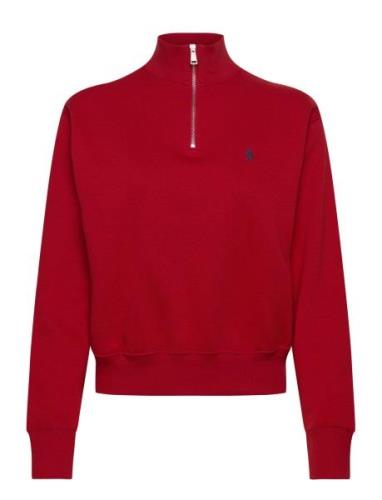 Polo Ralph Lauren Fleece Quarter-Zip Röd