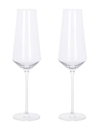 Aida Ultima Mouthblown Crystal Glass Champagne 280 Ml. 2 Pcs. Giftbox ...