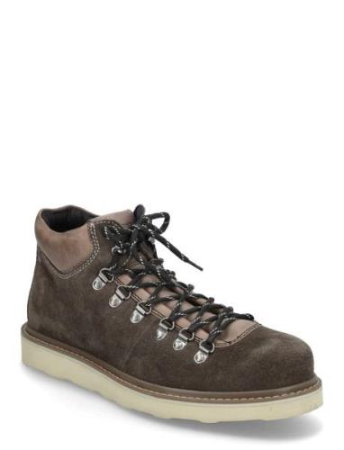 Jack & J S Jfwchorlton Suede Boot Ln Brun