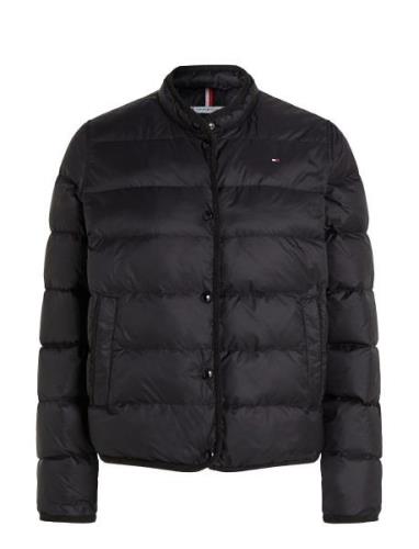 Tommy Hilfiger Lw Down Collarless Jacket Svart