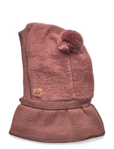 Mikk-line Airwool Balaclava W Knit Rosa