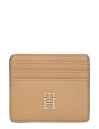 Tommy Hilfiger Th Soft Logotape Cc Holder Beige