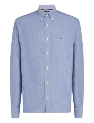 Tommy Hilfiger Oxford Dobby Rf Shirt Blå