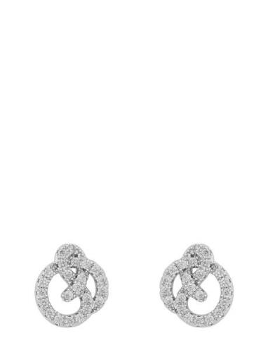 SNÖ Of Sweden Mayfair Knot Ear S/Clear - Silver