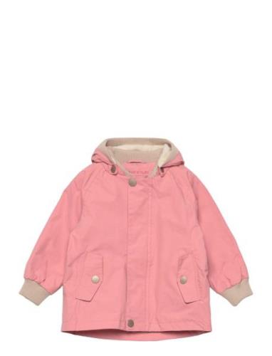 MINI A TURE Matwally Fleece Lined Spring Jacket. Grs Rosa