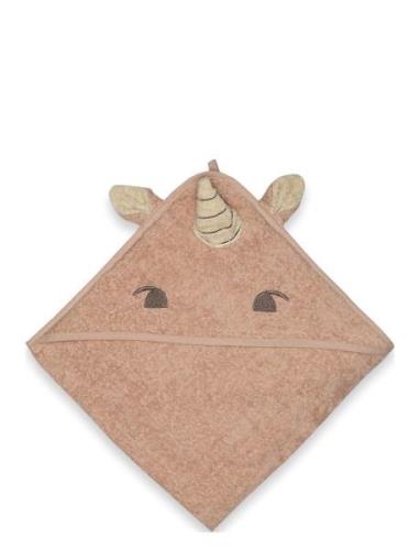 Nuuroo Aki Hooded Baby Towel Rosa