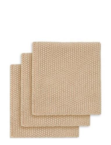 Engholm Textiles Line Dishcloth Beige