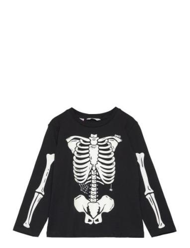 Mango Glow In The Dark Skeleton Pyjama Svart