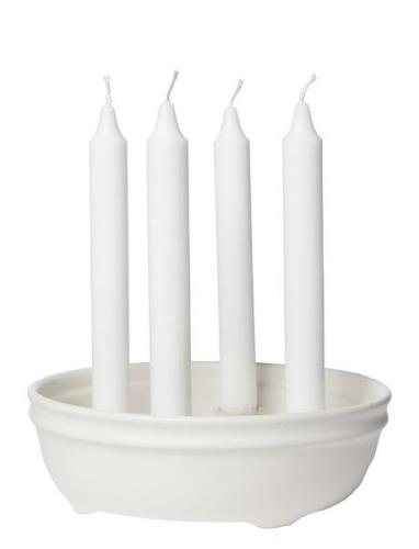 ERNST Candleholder Vit