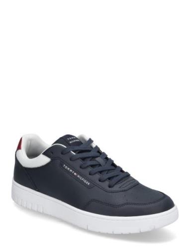 Tommy Hilfiger Th Basket Core Lite Lth Marinblå