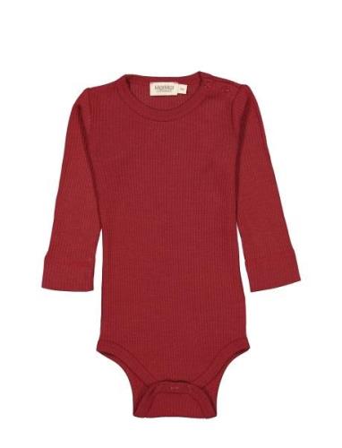 MarMar Copenhagen Plain Body Ls Röd