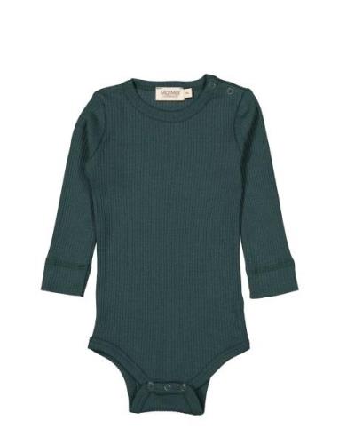 MarMar Copenhagen Plain Body Ls Grön