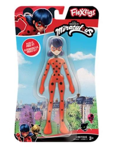 MAKI Flexfigs 1 Pack - Miraculous Lady Bug Multi/patterned