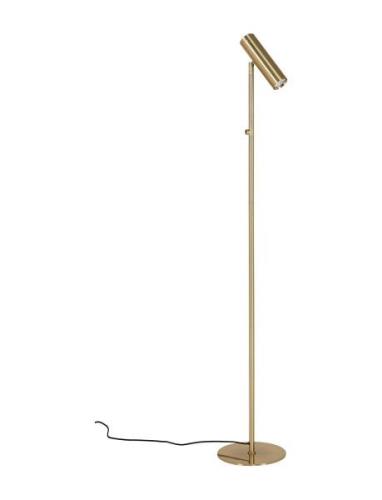 House Nordic Nida - Lamp, Brass, 210 Cm Fabric Cord Guld