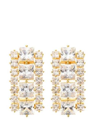 By Jolima Sky Crystal Earring Guld