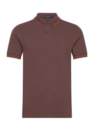 Fred Perry Twin Tipped Fp Shirt Brun