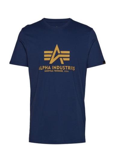 Alpha Industries Basic T-Shirt Marinblå