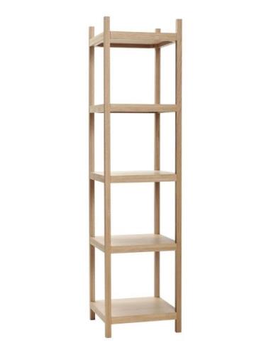 Hübsch Mason Shelf Unit Single Natural Beige