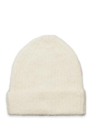 Gina Tricot Brushed Beanie Vit