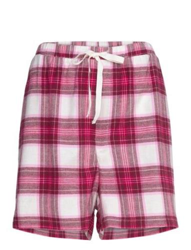 Lindex Shorts Flanell Röd