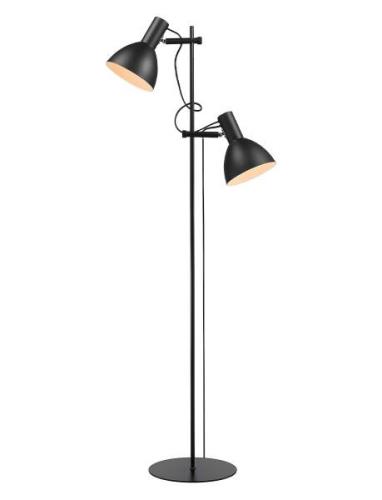 Halo Design Baltimore Floor Lamp 2L Black Svart