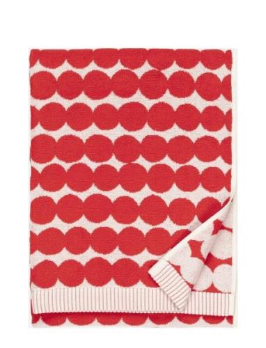 Marimekko Home Räsymatto Bath Towel 70X150 Cm Röd