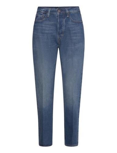 Polo Ralph Lauren High-Rise Relaxed Straight Crop Jean Blå